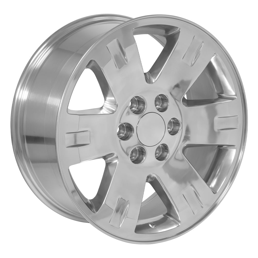 OE Wheels CV81-20085-6550-31P 20" Replica CV81 fits GMC Yukon 20x8.5 Polished