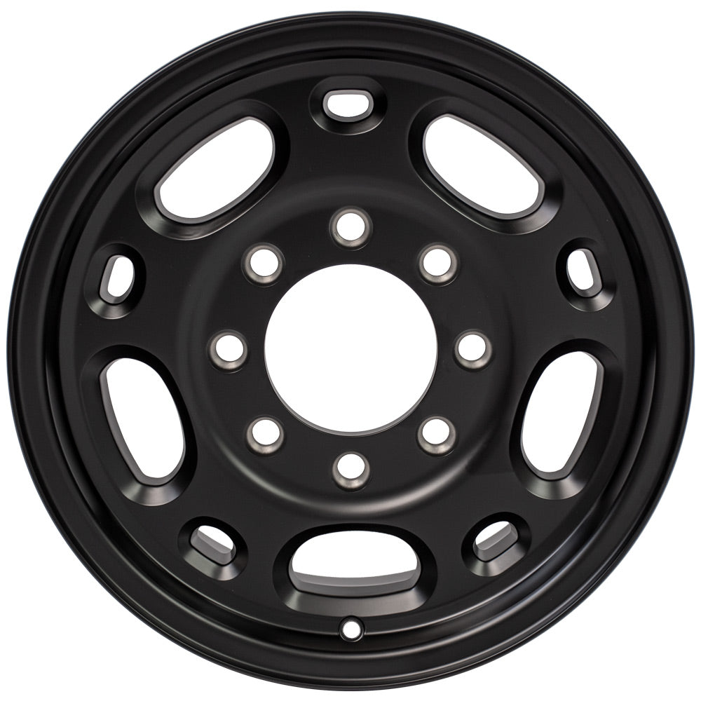 OE Wheels CV82-16065-8650-28B1 16" Replica fits Chevrolet 8 Lug Suburban Black