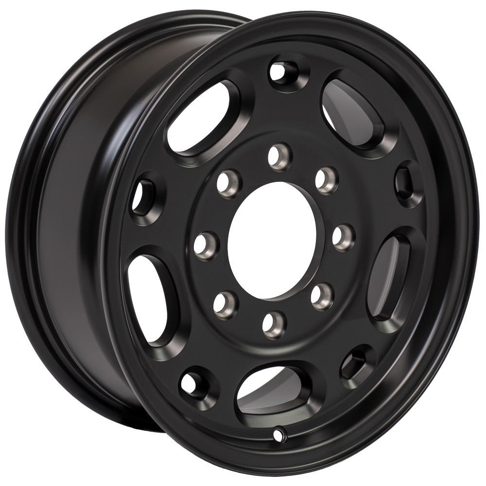 OE Wheels CV82-16065-8650-28B1 16" Replica fits Chevrolet 8 Lug Suburban Black