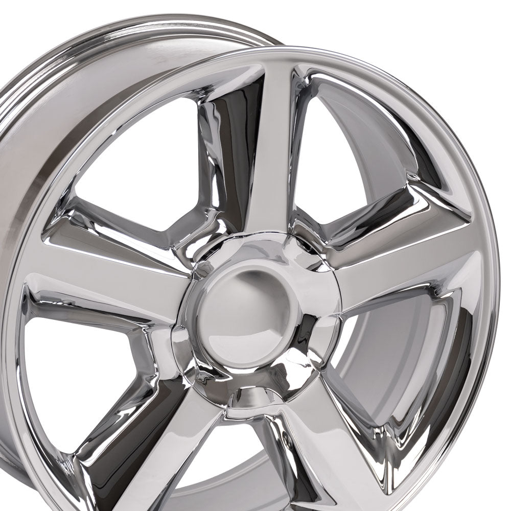 OE Wheels CV83-20085-6550-31C 20" Replica fits Chevrolet Tahoe 20x8.5 Chrome