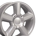 OE Wheels CV83-20085-6550-31S 20" Replica fits Chevrolet Tahoe 20x8.5 Silver