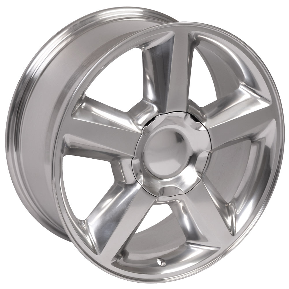 OE Wheels CV83-20085-6550-31P 20" Replica fits Chevrolet Tahoe 20x8.5 Polished
