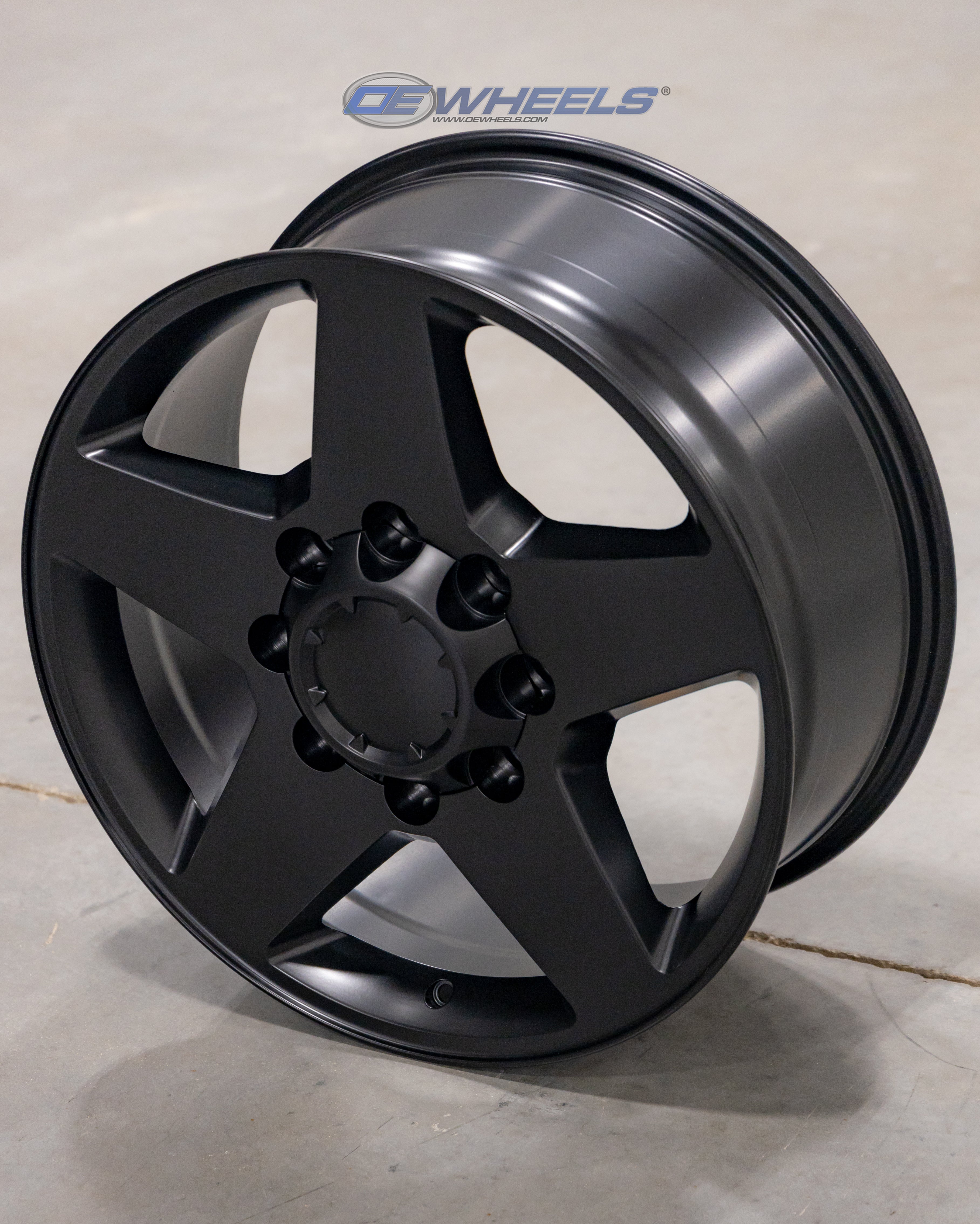 OE Wheels CV91B-20085-8180-44B1 20" Replica CV91B fits 8 Lug Chevrolet Black