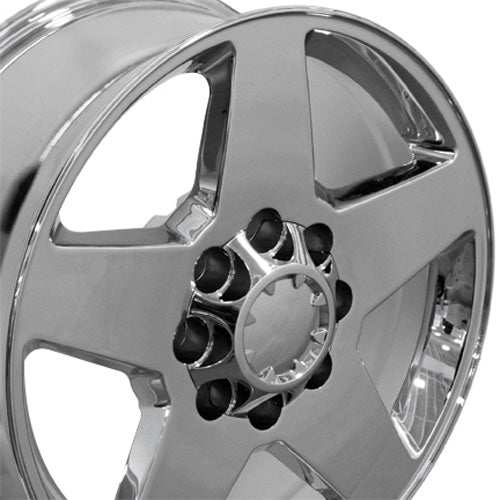 OE Wheels CV91A-20085-8650-12C 20" Replica CV91A fits 8 Lug Chevrolet Chrome