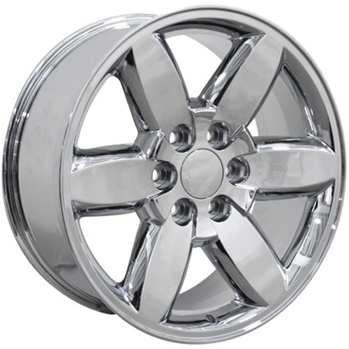 OE Wheels CV94-20085-6550-31C 20" Replica fits Chevrolet Silverado 20x8.5 Chrome
