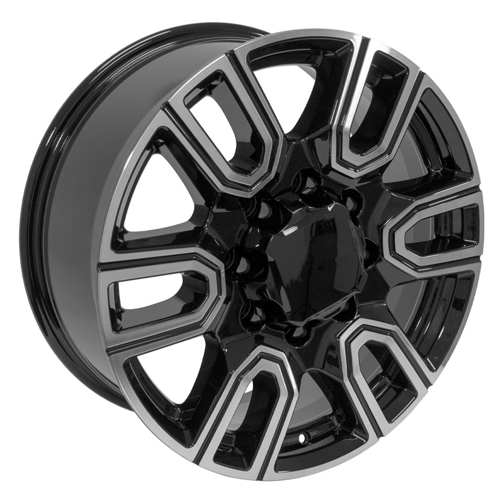 OE Wheels CV96B-20085-8180-47MB 20" Replica fits GMC Sierra 2500/3500 Black