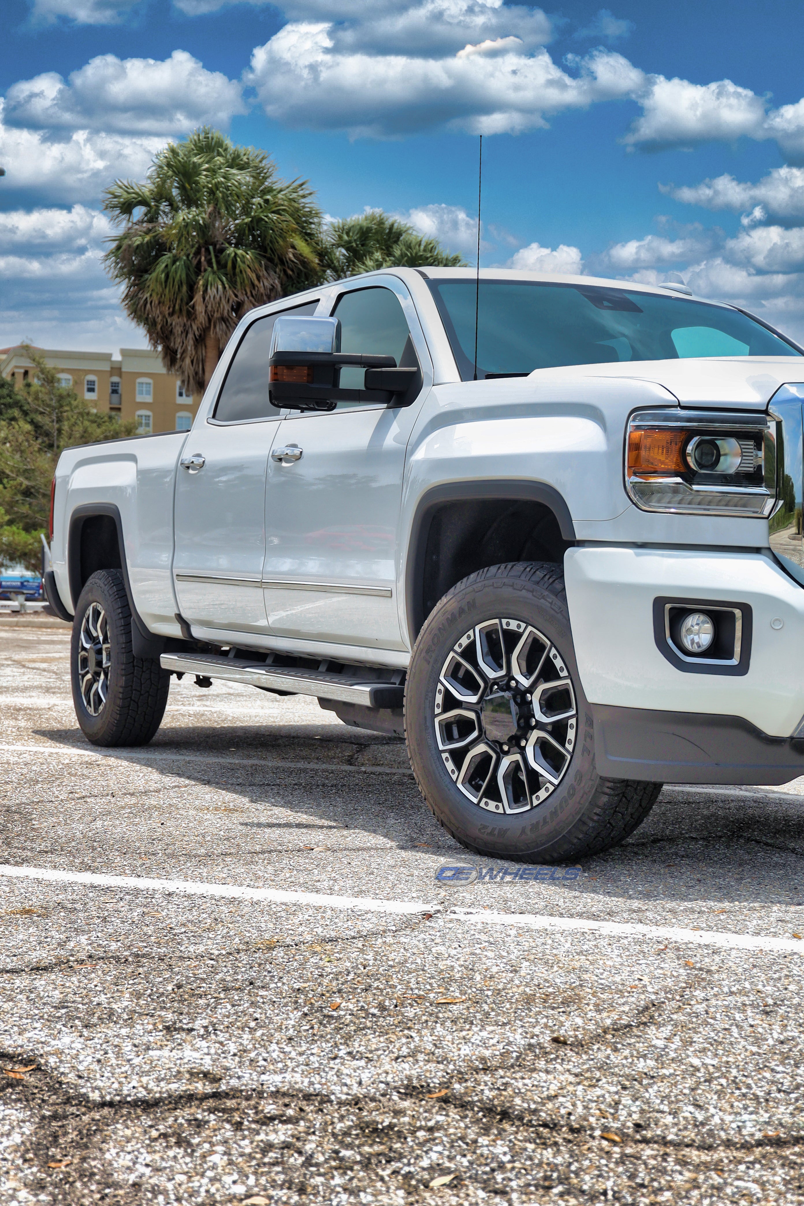 OE Wheels CV97A-20085-8650-12BM 20" Replica fits GMC Sierra 2500/3500 Black