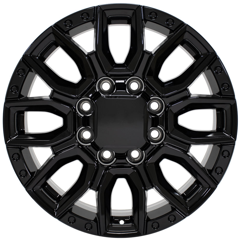 OE Wheels CV97A-20085-8650-12B 20" Replica fits GMC Sierra 2500/3500 Black