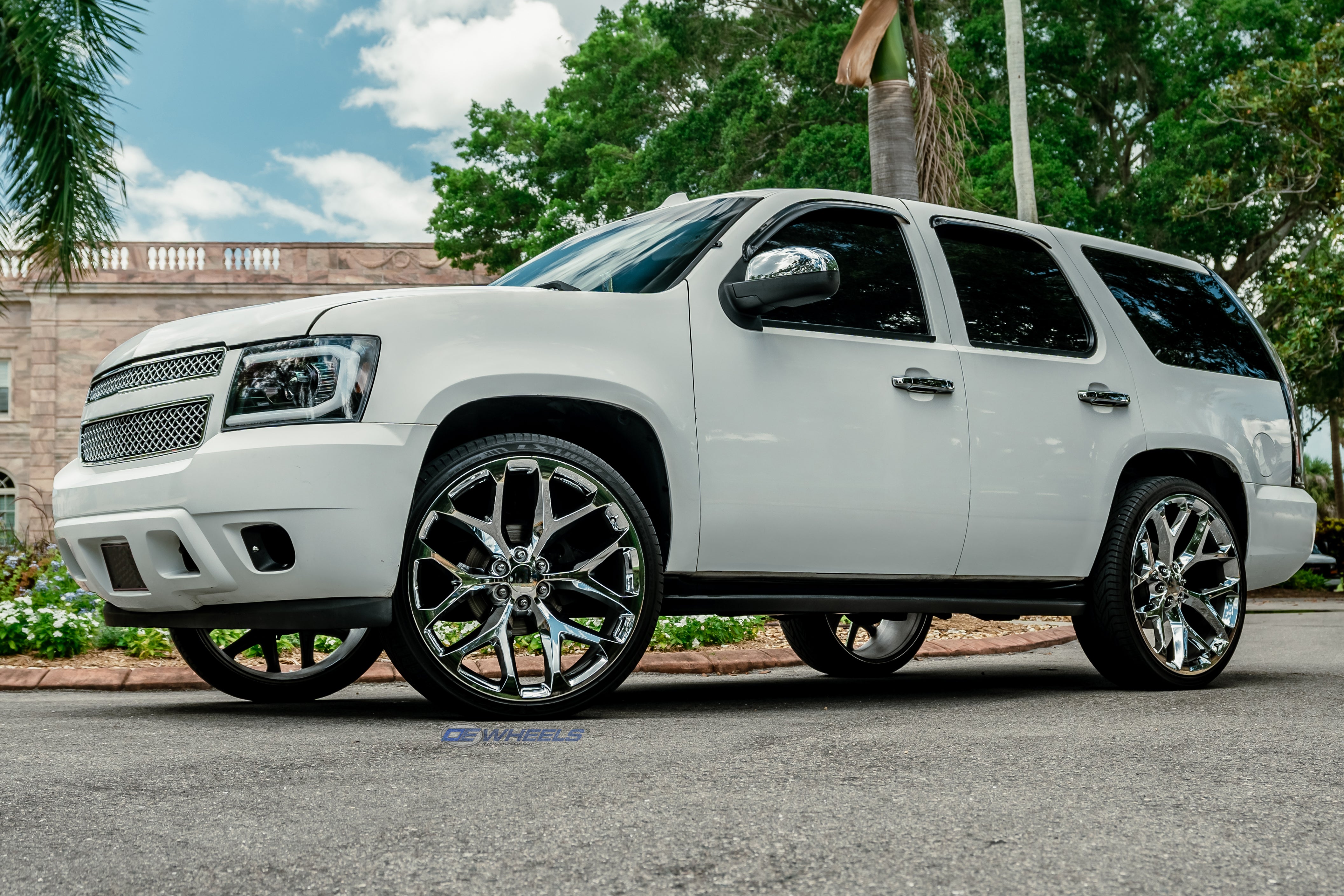 OE Wheels CV98B-26100-6550-24C 26" Replica CV98B fits Chevy Silverado Chrome