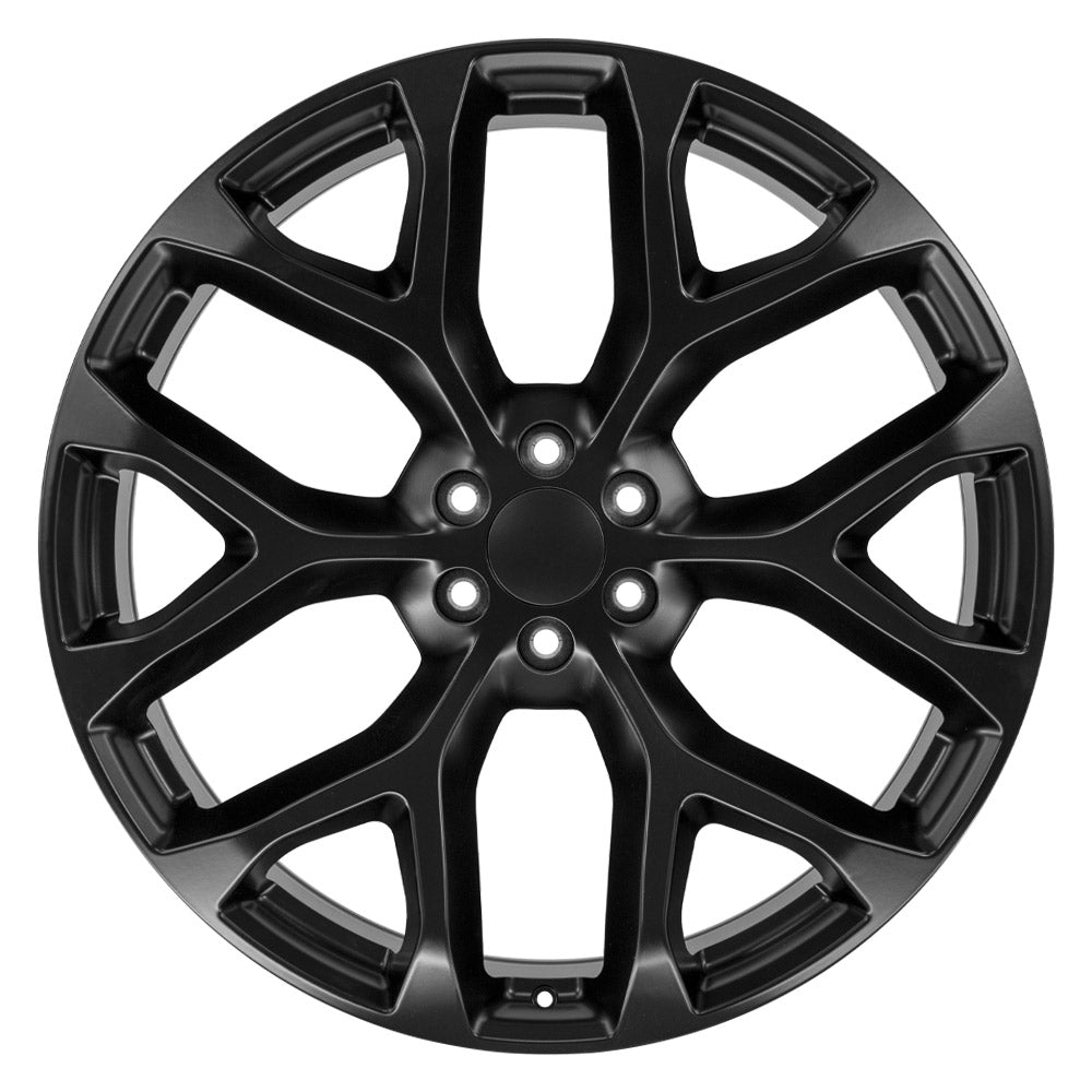 OE Wheels CV98B-26100-6550-24B1 26" Replica fits Chevrolet Silverado 1500 Black