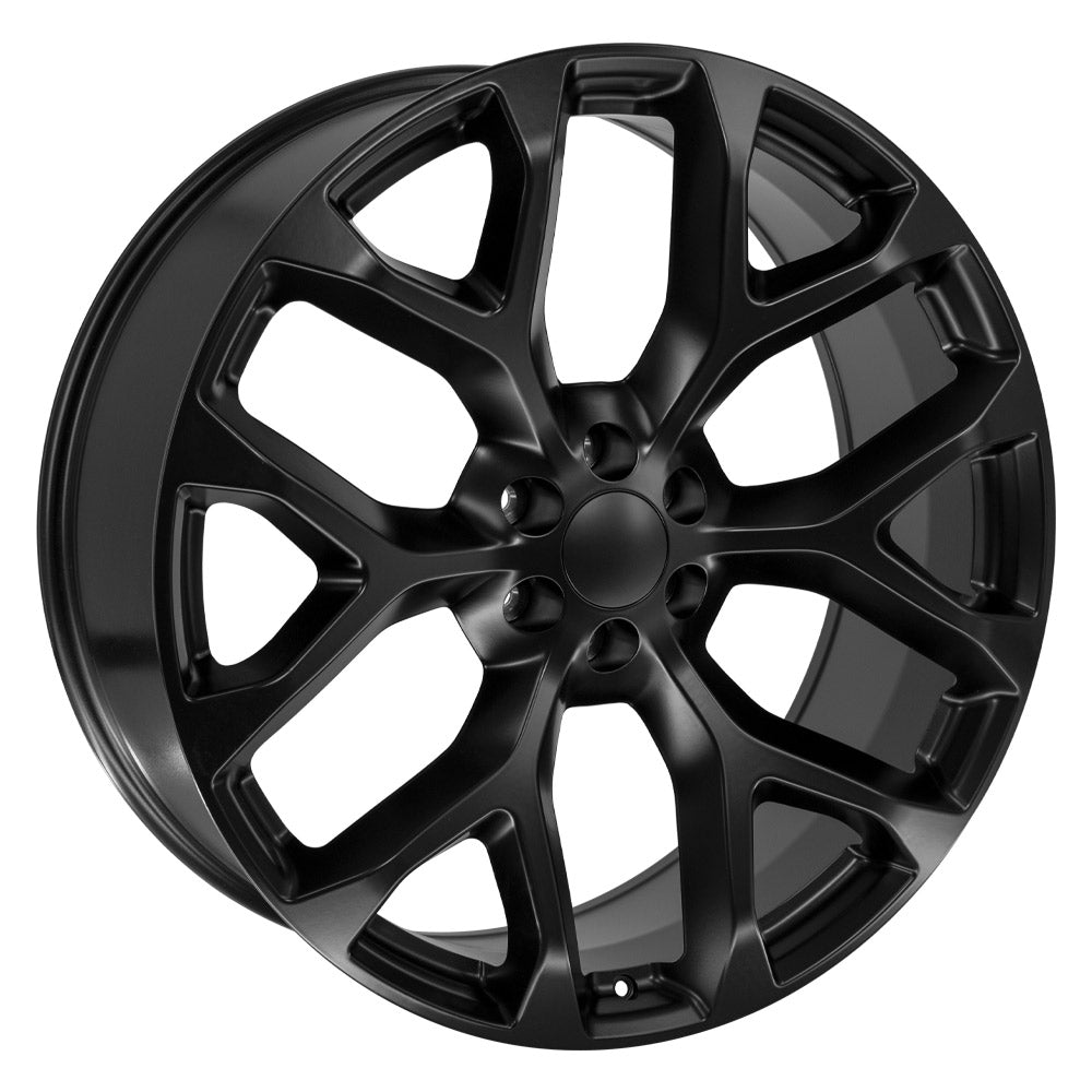 OE Wheels CV98B-26100-6550-24B1 26" Replica fits Chevrolet Silverado 1500 Black