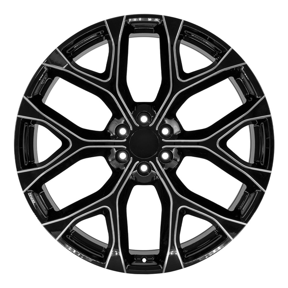 OE Wheels CV98B-26100-6550-24BM 26" Replica fits Chevrolet Silverado 1500 Black