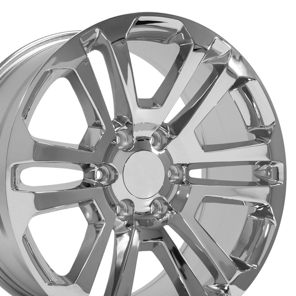 OE Wheels CV99-20090-6550-31C 20" Replica CV99 fits GMC Sierra 20x9 Chrome