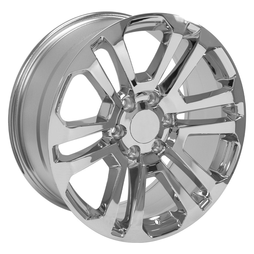 OE Wheels CV99-20090-6550-31C 20" Replica CV99 fits GMC Sierra 20x9 Chrome