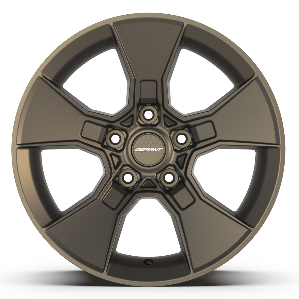 DEFIANT DF02-17085-5127-12BR Bronze 5x5" fits Jeep Wrangler, Jeep Gladiator