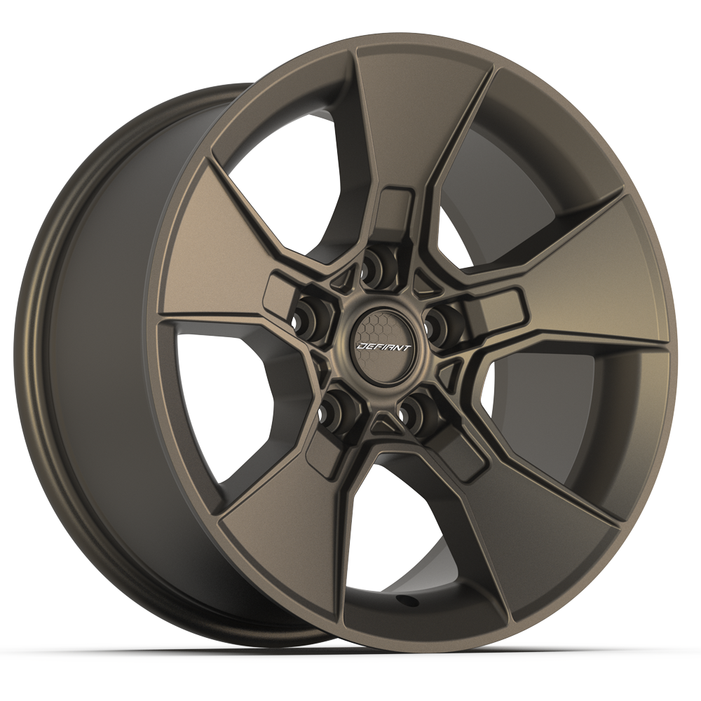 DEFIANT DF02-17085-5127-12BR Bronze 5x5" fits Jeep Wrangler, Jeep Gladiator
