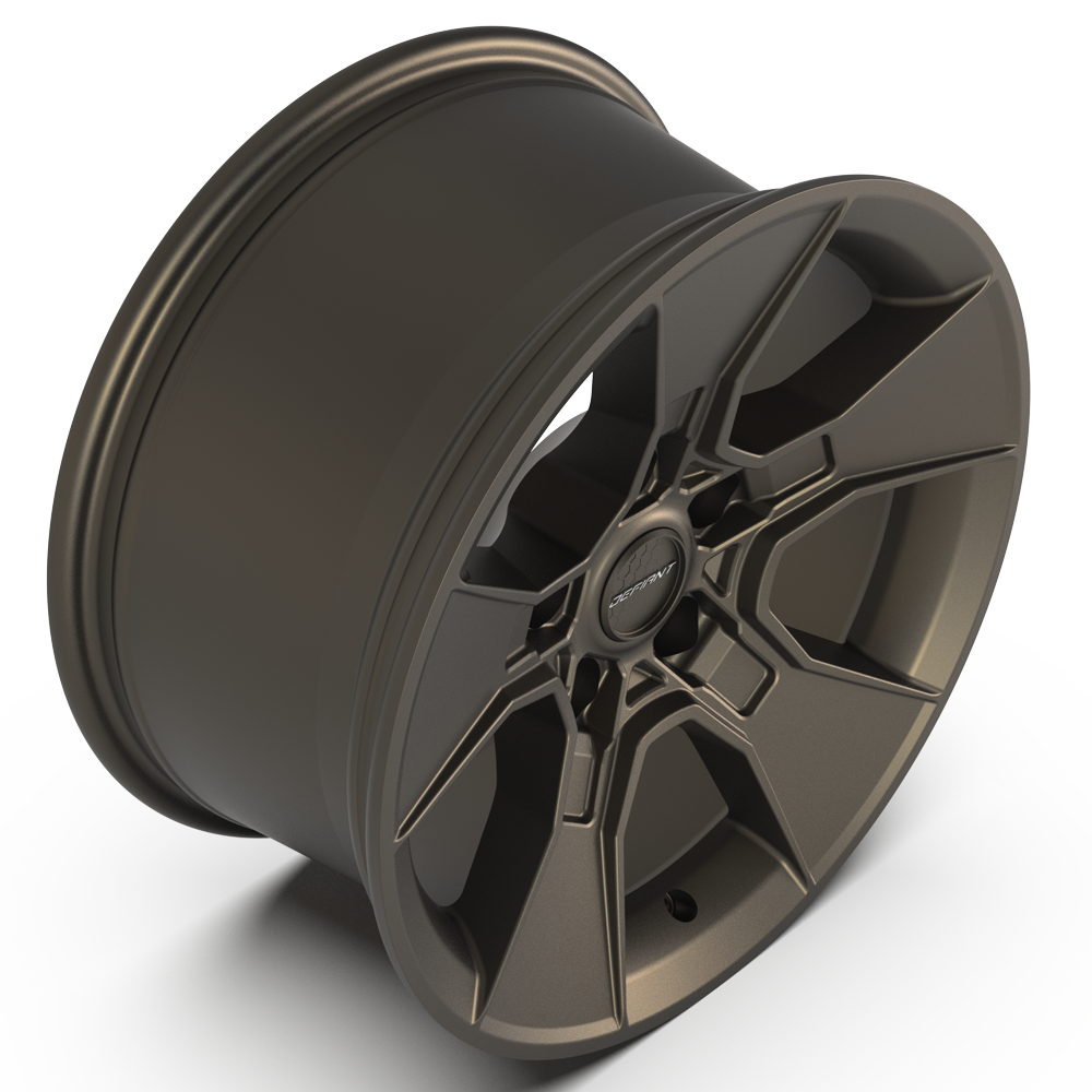 DEFIANT DF02-17085-5127-12BR Bronze 5x5" fits Jeep Wrangler, Jeep Gladiator