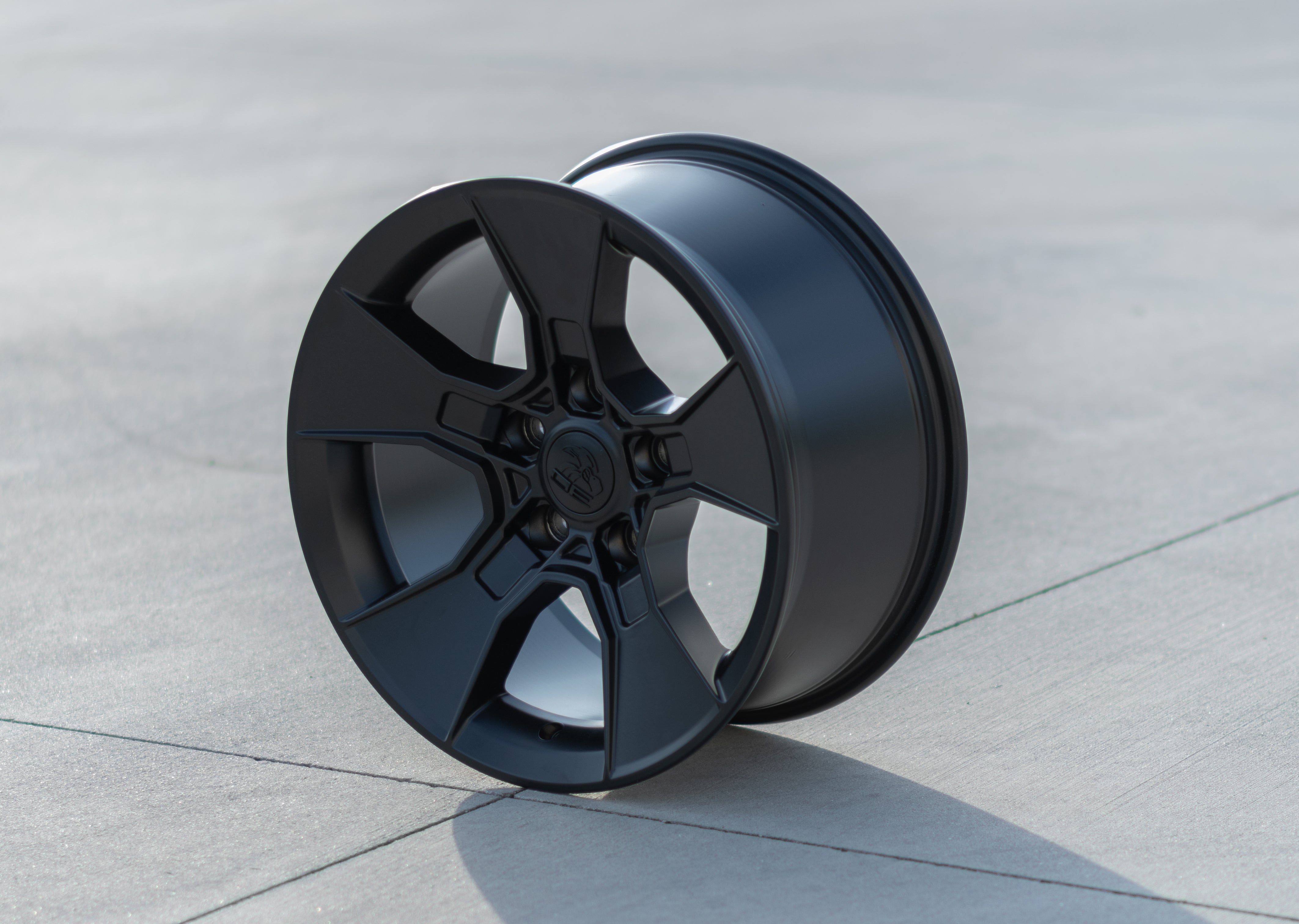DEFIANT DF02-17085-5127-12B1 Satin Black 5x5" fits Jeep Wrangler, Jeep Gladiator