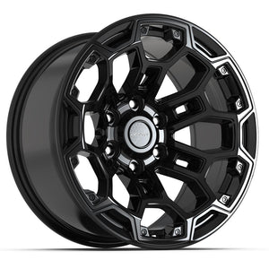 DEFIANT DF03-18090-6550-12B 18x9 6x5.5" -12et in Gloss Black