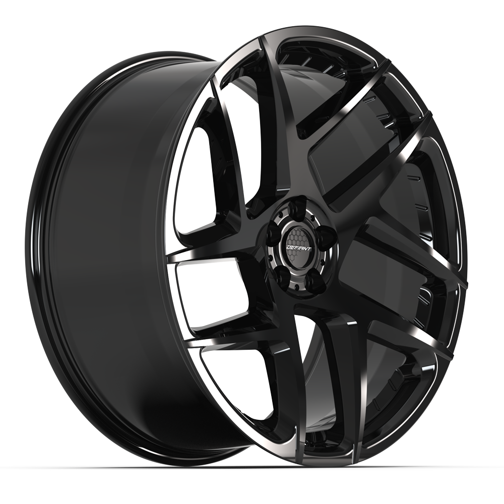 DEFIANT DF05-22100-5120-37B 22x10 5x120mm +37et in Gloss Black