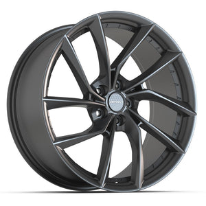 DEFIANT DF06-20090-5450-35G1 20x9 5x4.5" +35et in Dark Satin Charcoal