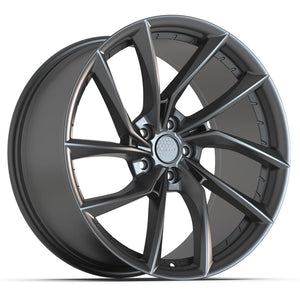DEFIANT DF06-20100-5120-35G1 20x10 5x120mm +35et in Dark Satin Charcoal