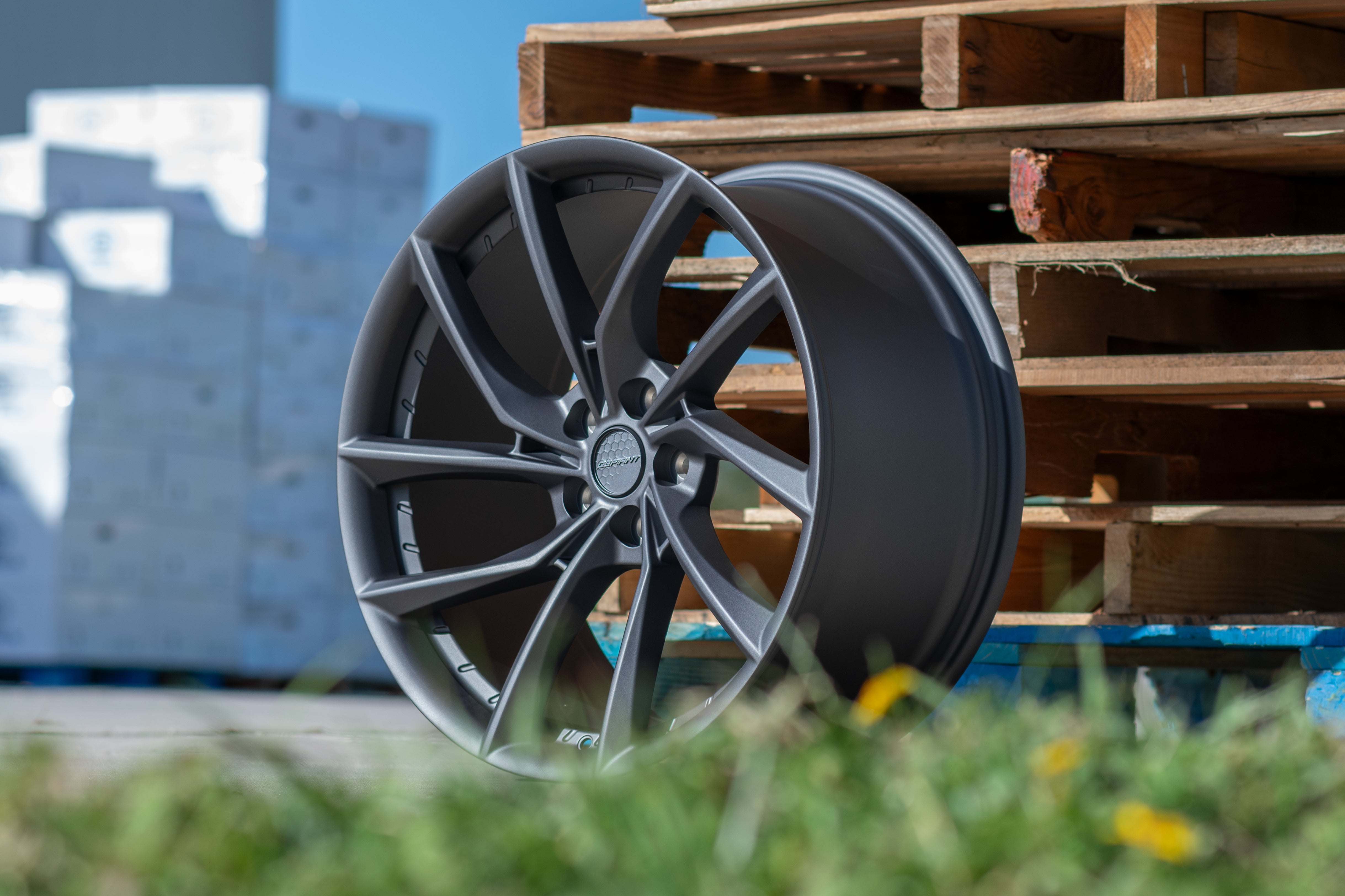 DEFIANT DF06-20100-5120-35G1 20x10 5x120mm +35et in Dark Satin Charcoal