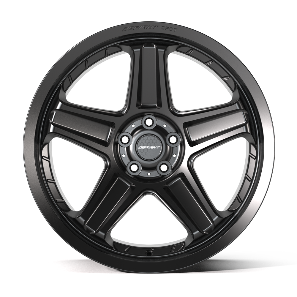 DEFIANT DF07-20105-5115-26B1 20x10.5 5x115mm +26et in Satin Black