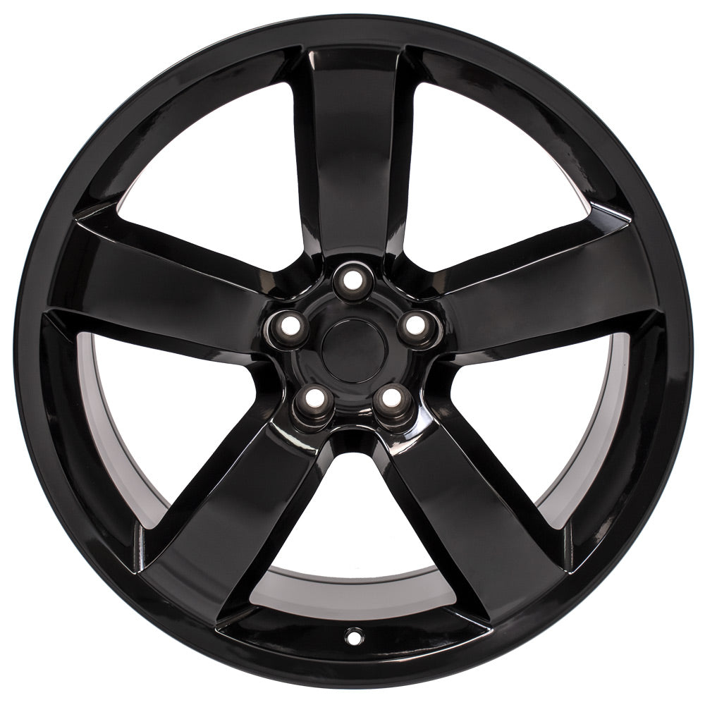 OE Wheels DG04-20090-5115-20B 20" Replica DG04 fits Dodge Charger SRT 20x9 Black