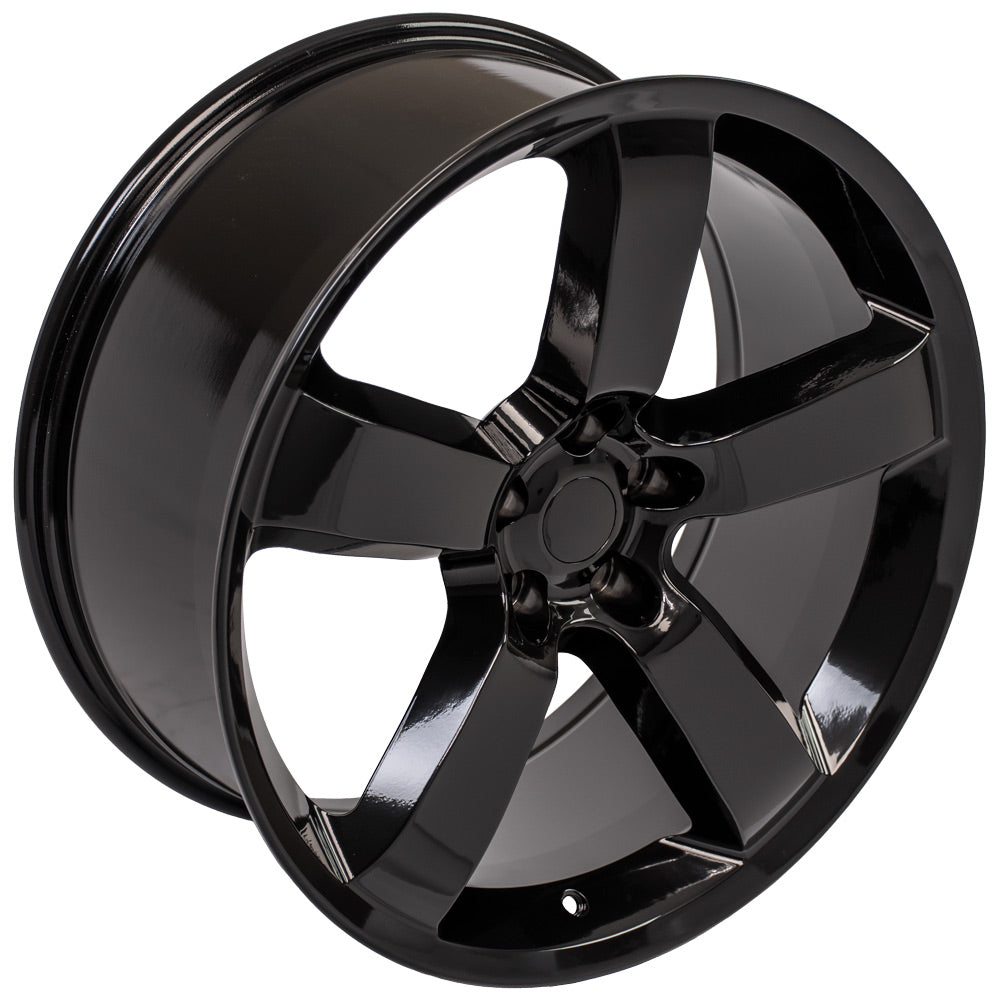 OE Wheels DG04-20090-5115-20B 20" Replica DG04 fits Dodge Charger SRT 20x9 Black