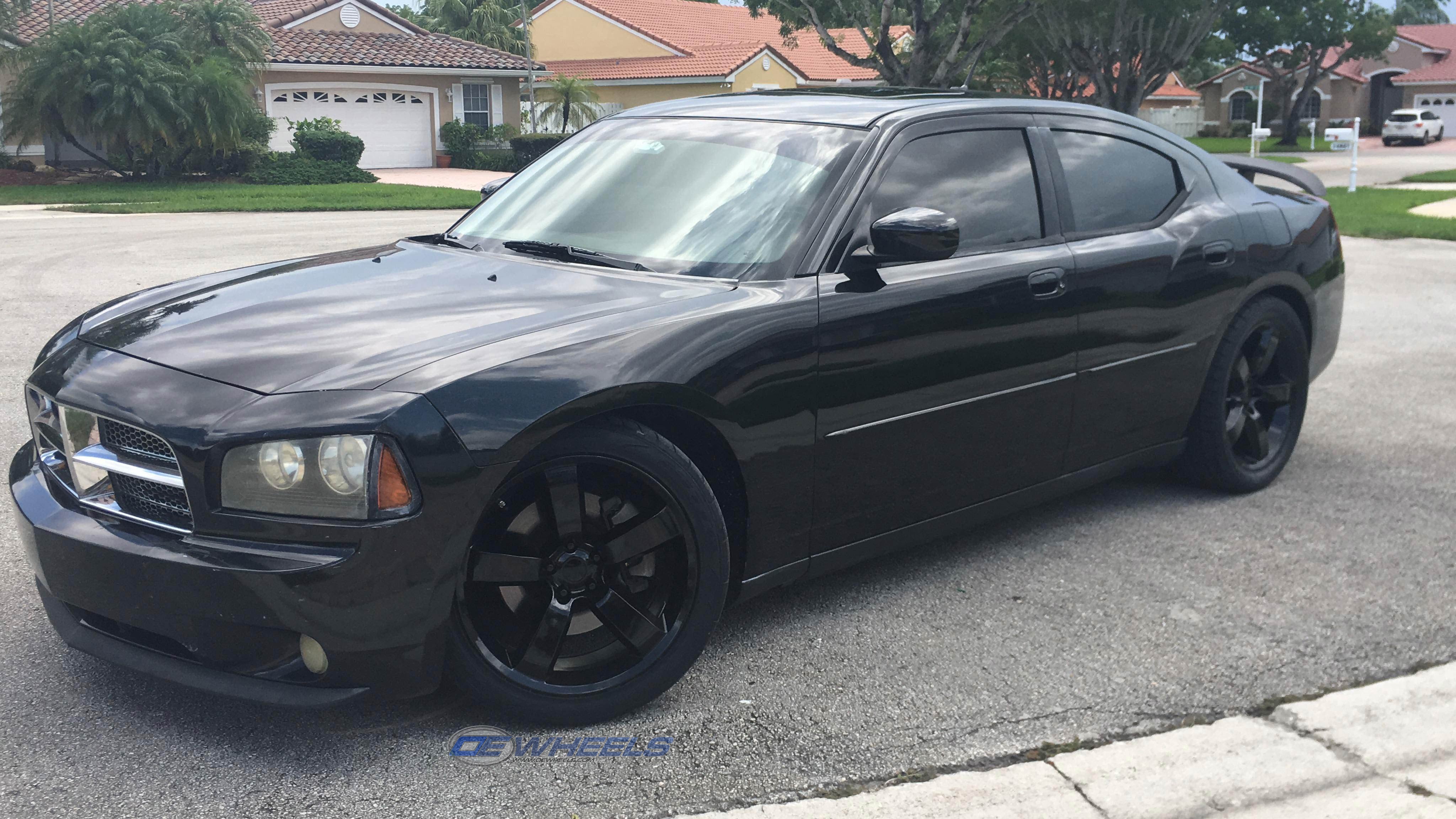 OE Wheels DG04-20090-5115-20B 20" Replica DG04 fits Dodge Charger SRT 20x9 Black