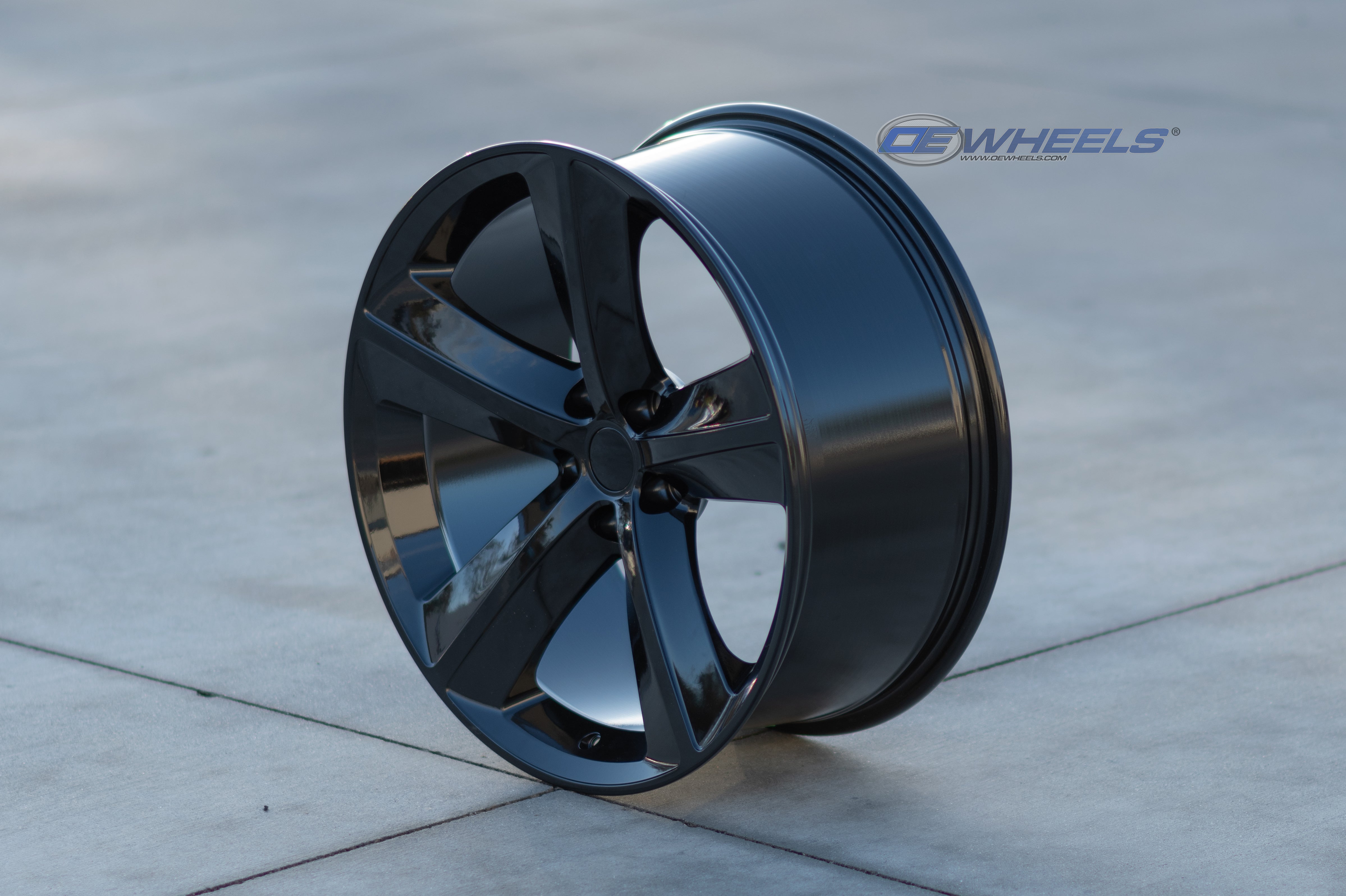 OE Wheels DG05-20090-5115-20B 20" Replica DG05 fits Dodge Charger SRT 20x9 Black