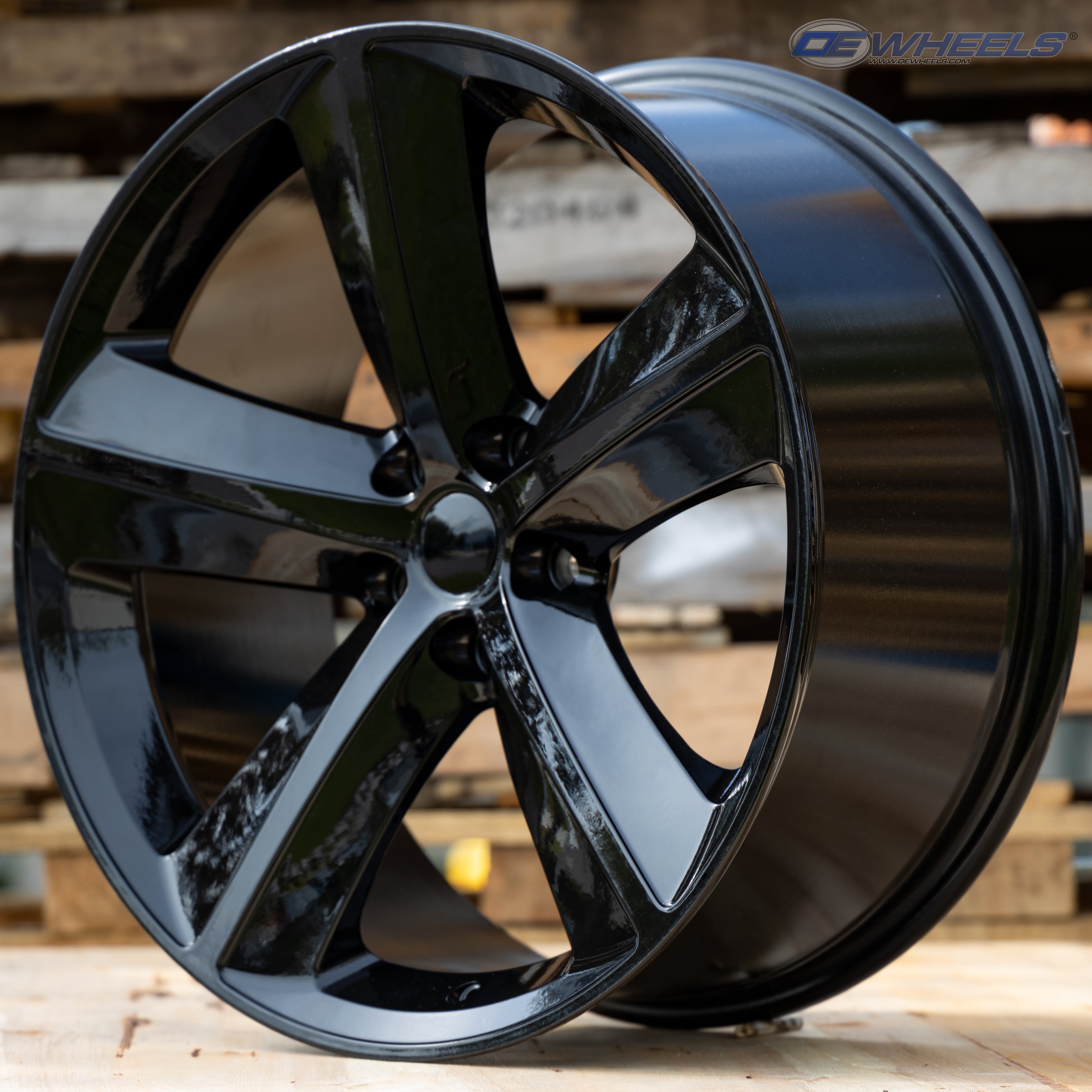 OE Wheels DG05-20090-5115-20B 20" Replica DG05 fits Dodge Charger SRT 20x9 Black