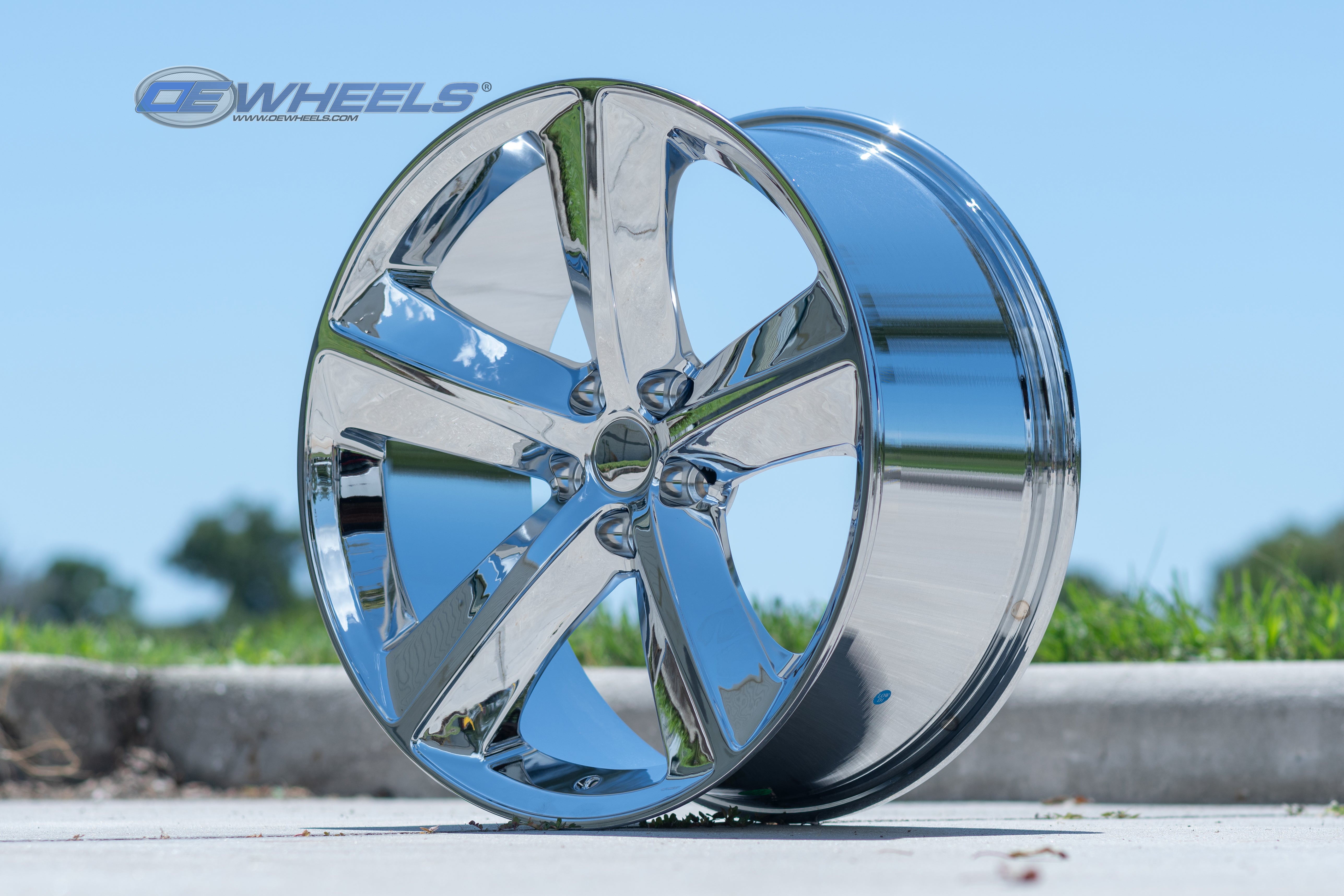 OE Wheels DG05-20090-5115-20C 20" Replica fits Dodge Charger SRT 20x9 Chrome