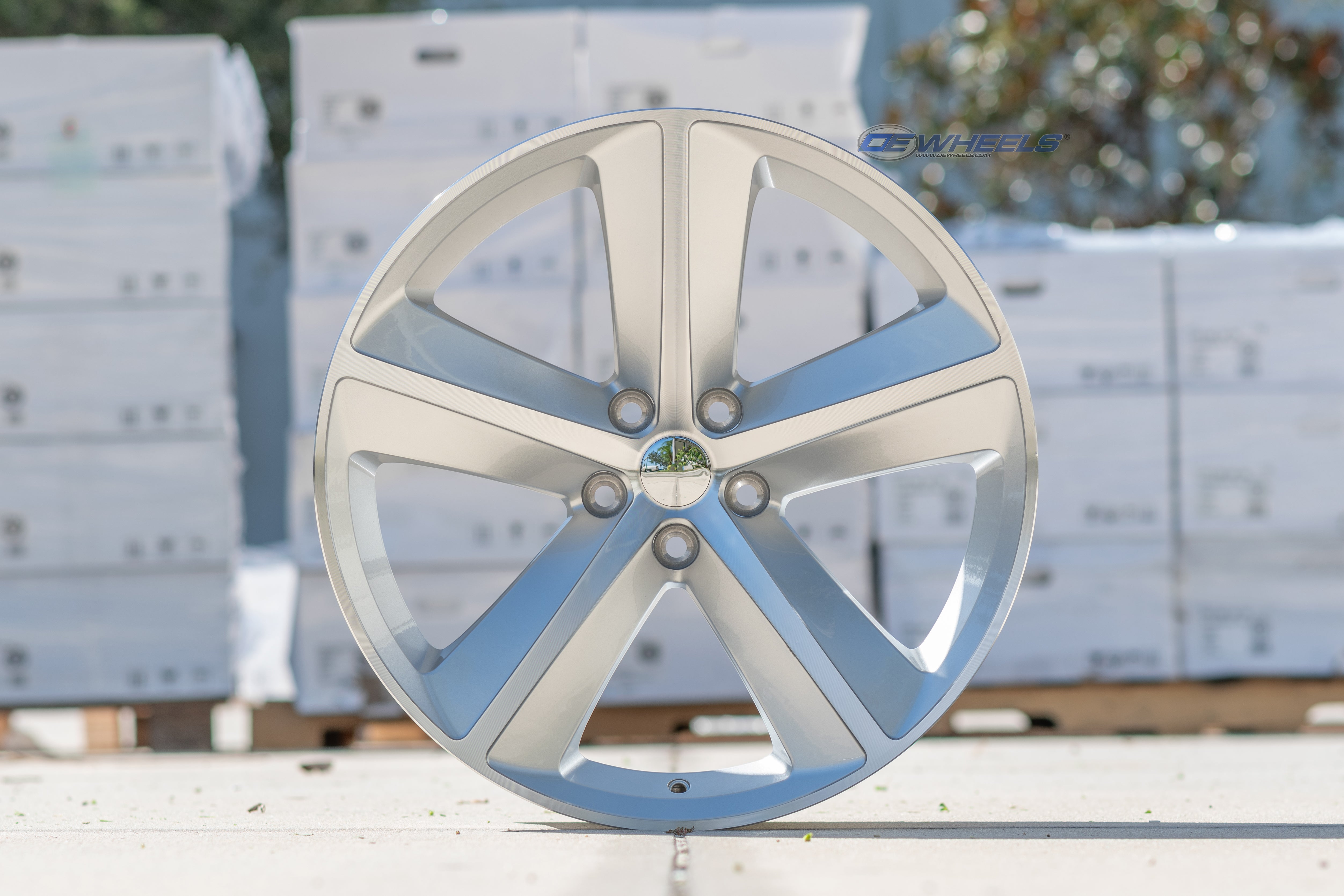 OE Wheels DG05-20090-5115-20MS 20" Replica fits Dodge Charger SRT 20x9 Silver