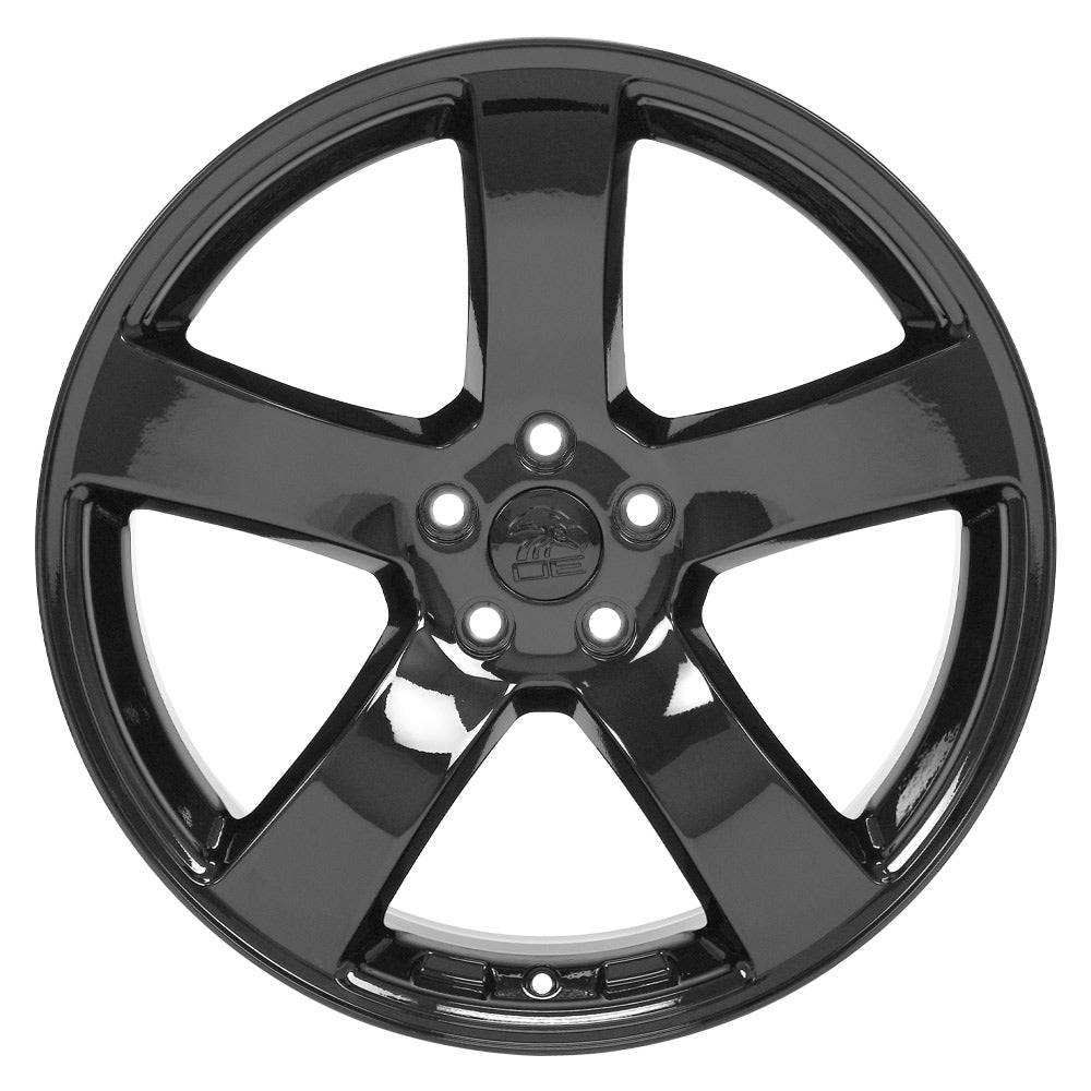 OE Wheels DG12-20080-5115-24B 20" Replica DG12 fits Dodge Charger SRT 20x8 Black