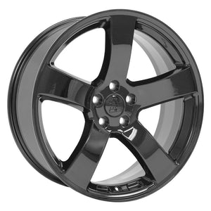 OE Wheels DG12-20080-5115-24B 20" Replica DG12 fits Dodge Charger SRT 20x8 Black