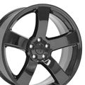 OE Wheels DG12-20080-5115-24B 20" Replica DG12 fits Dodge Charger SRT 20x8 Black