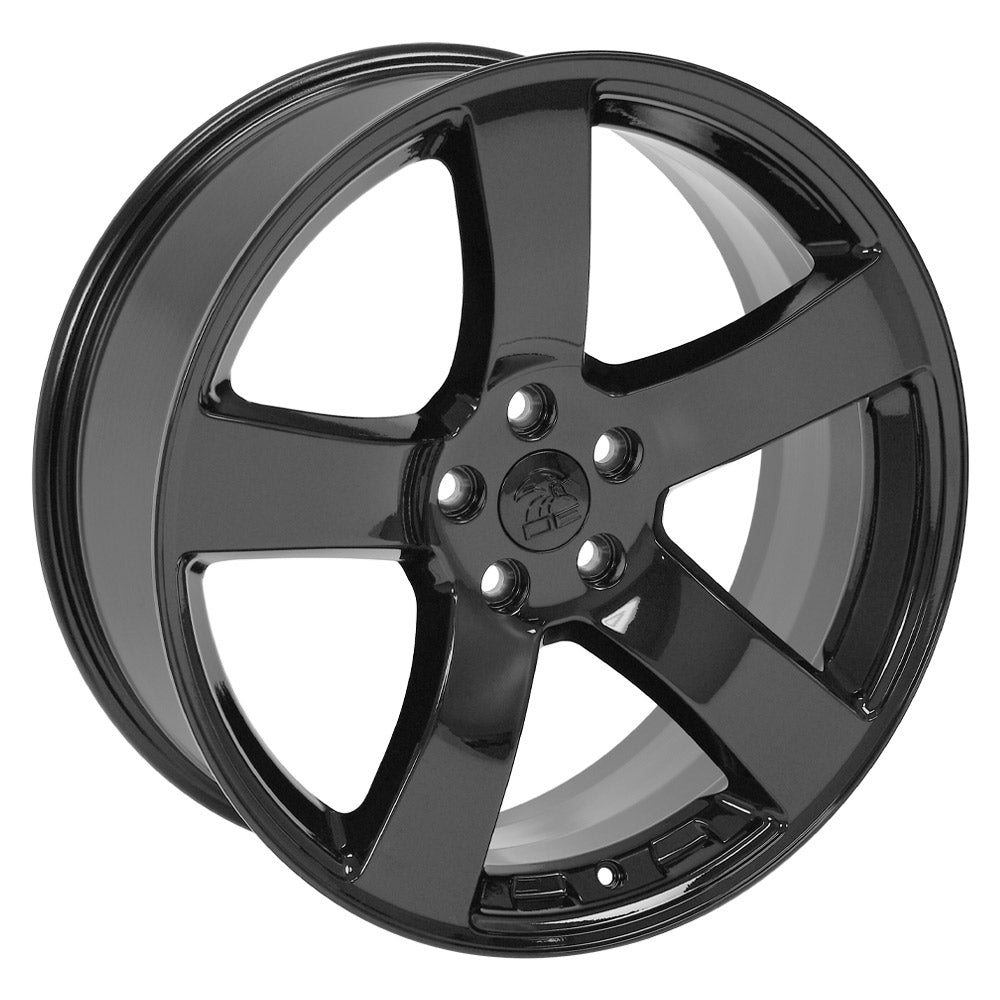 OE Wheels DG12-20080-5115-24B 20" Replica DG12 fits Dodge Charger SRT 20x8 Black