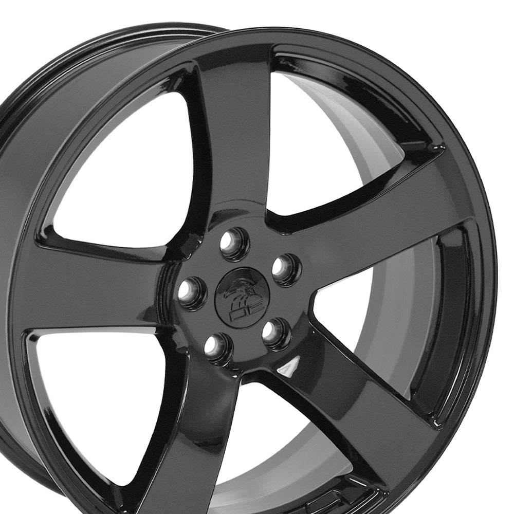 OE Wheels DG12-20080-5115-24B 20" Replica DG12 fits Dodge Charger SRT 20x8 Black