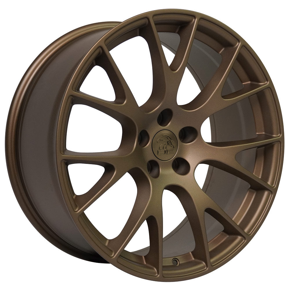 OE Wheels DG15-20090-5115-18BR 20" Replica DG15 fits Dodge Hellcat 20x9 Bronze