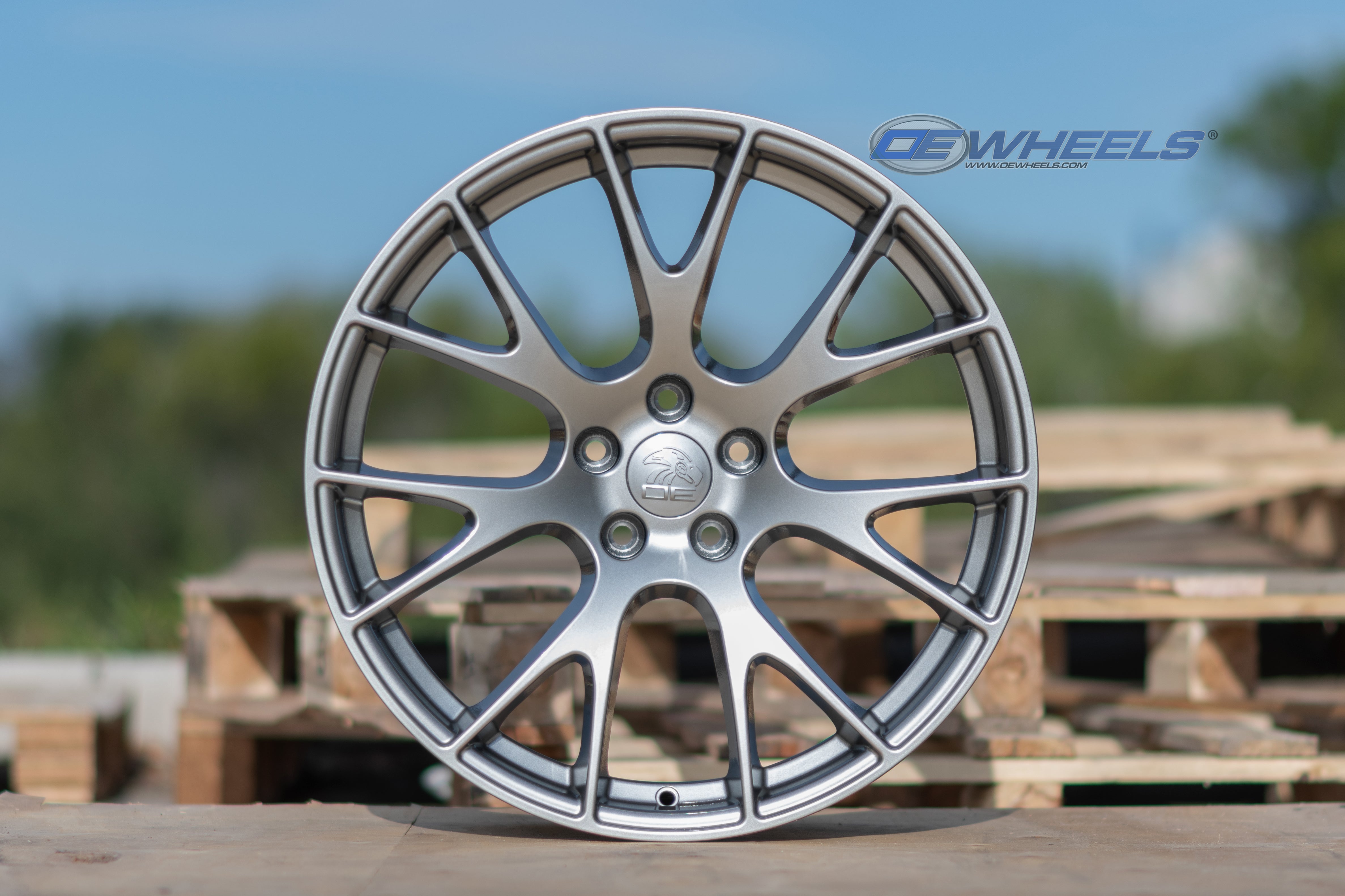 OE Wheels DG15-20090-5115-18HB 20" Replica DG15 fits Dodge Hellcat 20x9 Hyper