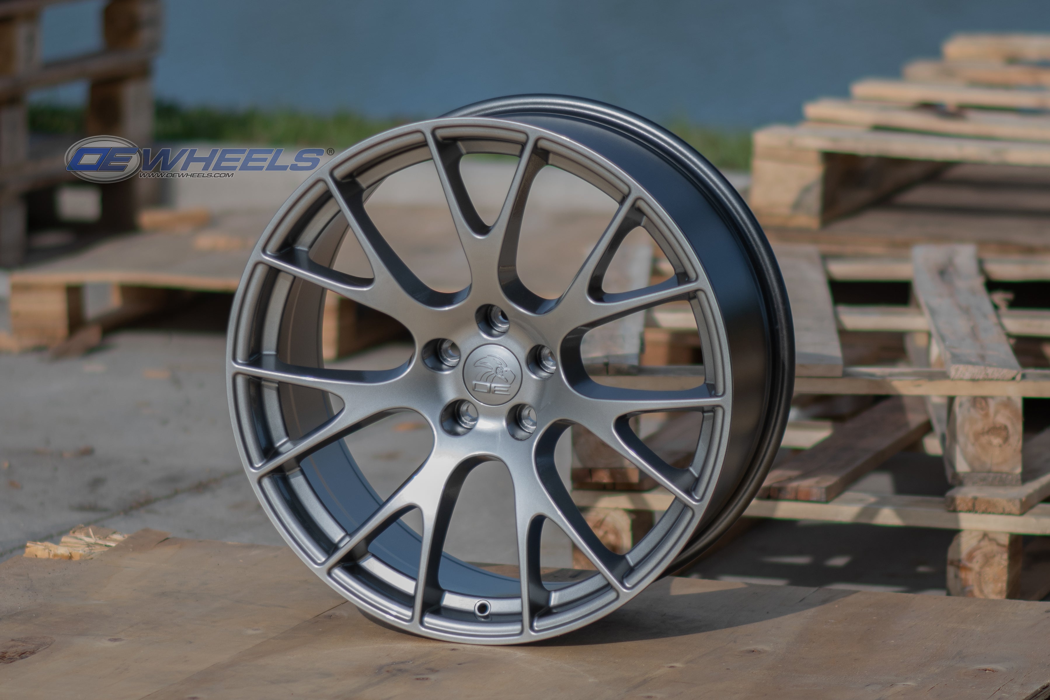OE Wheels DG15-20090-5115-18HB 20" Replica DG15 fits Dodge Hellcat 20x9 Hyper