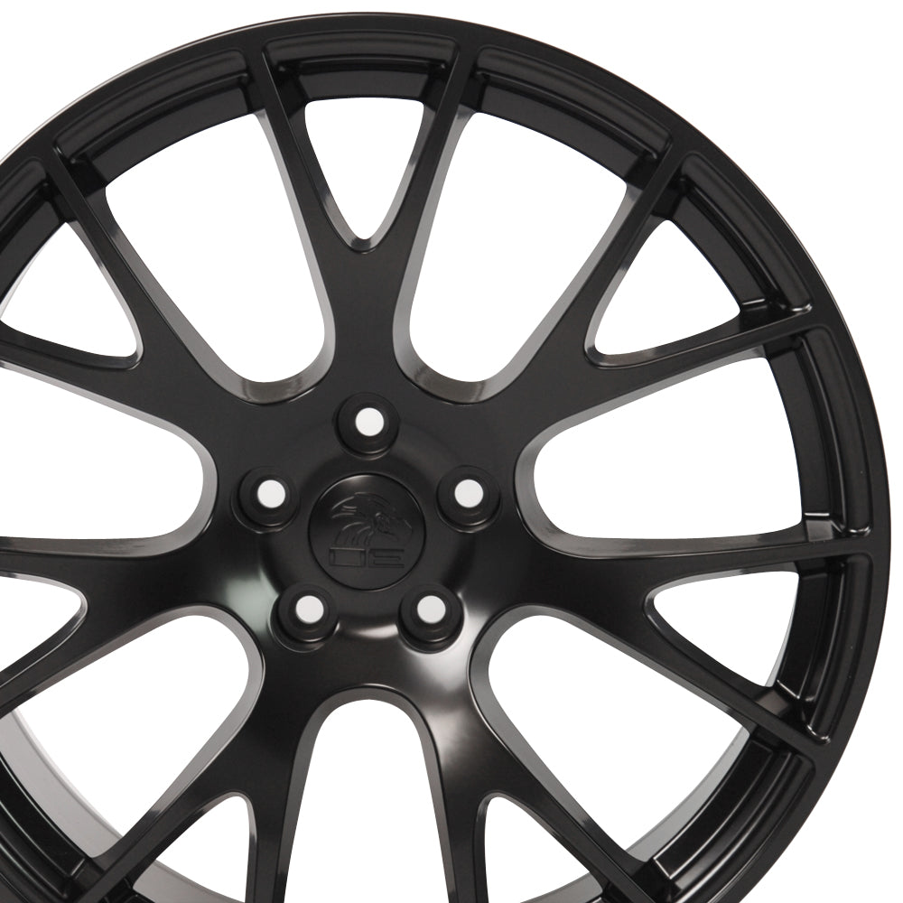 OE Wheels DG15-22090-5115-18B1 22" Replica DG15 fits Dodge Hellcat 22x9 Satin