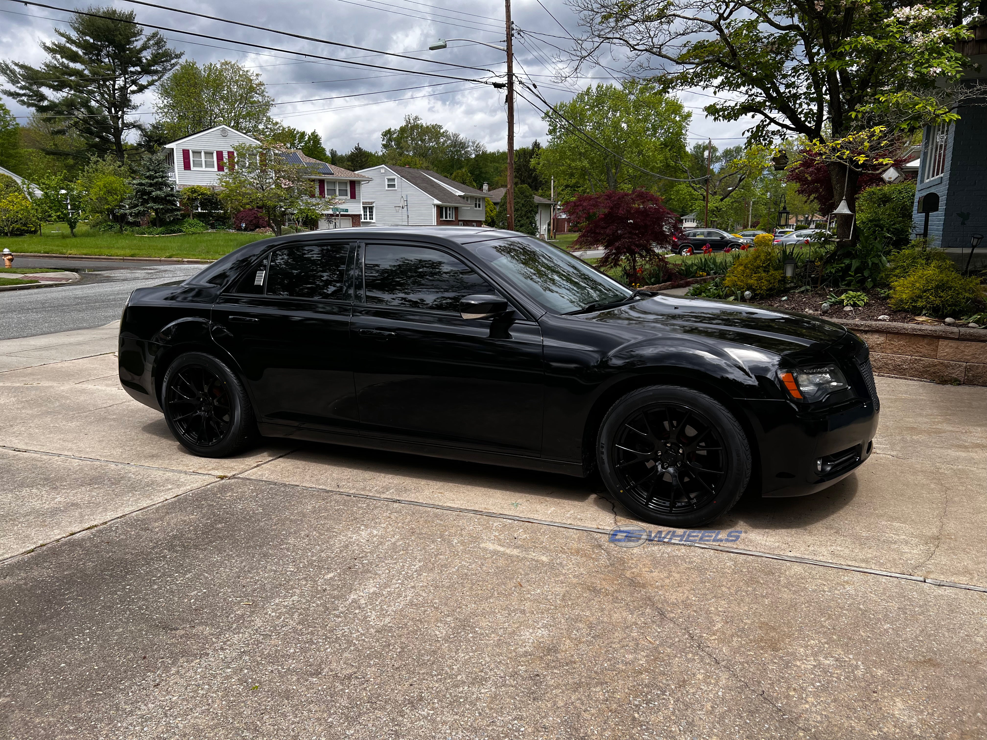 OE Wheels DG15-20100-5115-18B 20" Replica DG15 fits Dodge Hellcat 20x10 Black