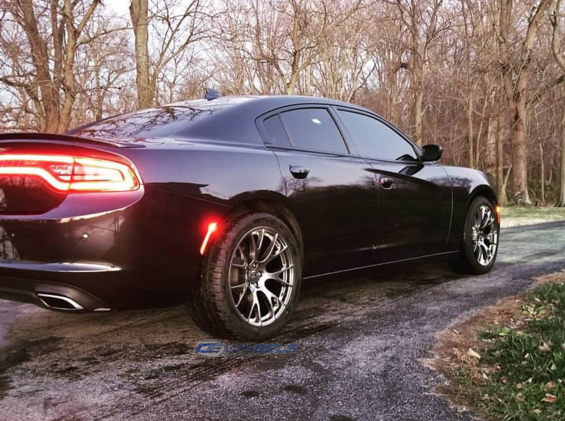 OE Wheels DG15-20090-5115-18HB 20" Replica DG15 fits Dodge Hellcat 20x9 Hyper