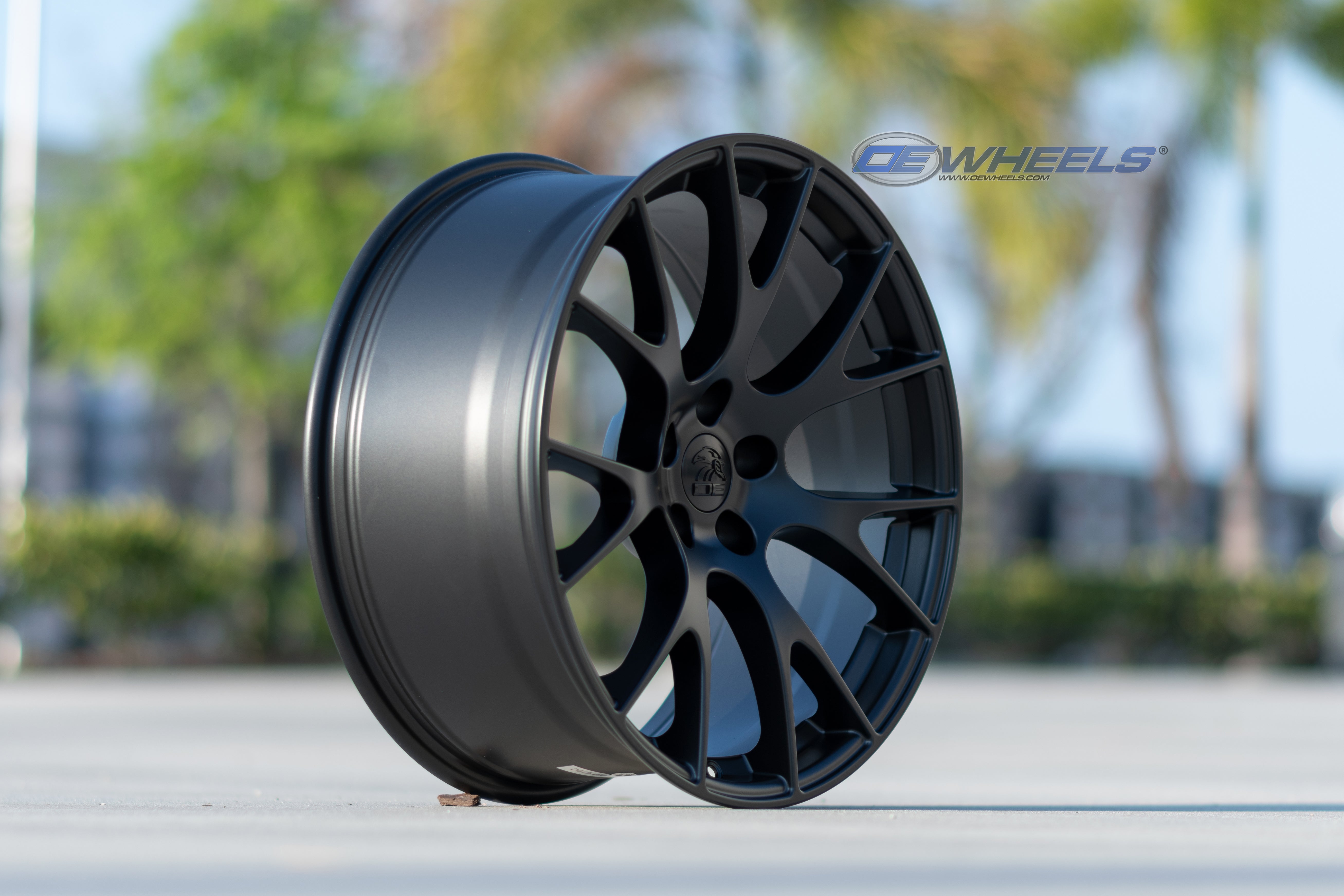 OE Wheels DG15-22090-5115-18B1 22" Replica DG15 fits Dodge Hellcat 22x9 Satin