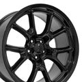 OE Wheels DG21-20090-5115-18B 20" Replica fits Dodge Challenger 20x9 Gloss Black