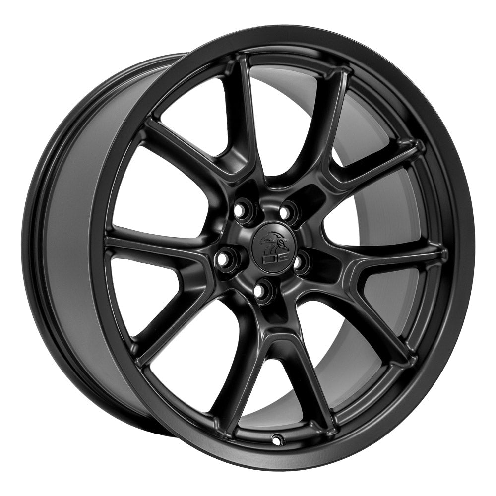 OE Wheels DG21-20090-5115-18B1 20" Replica fits Dodge Challenger Satin Black