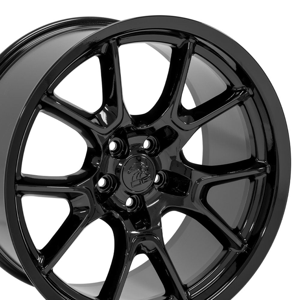 OE Wheels DG21-20100-5115-18B 20" Replica fits Dodge Challenger Gloss Black